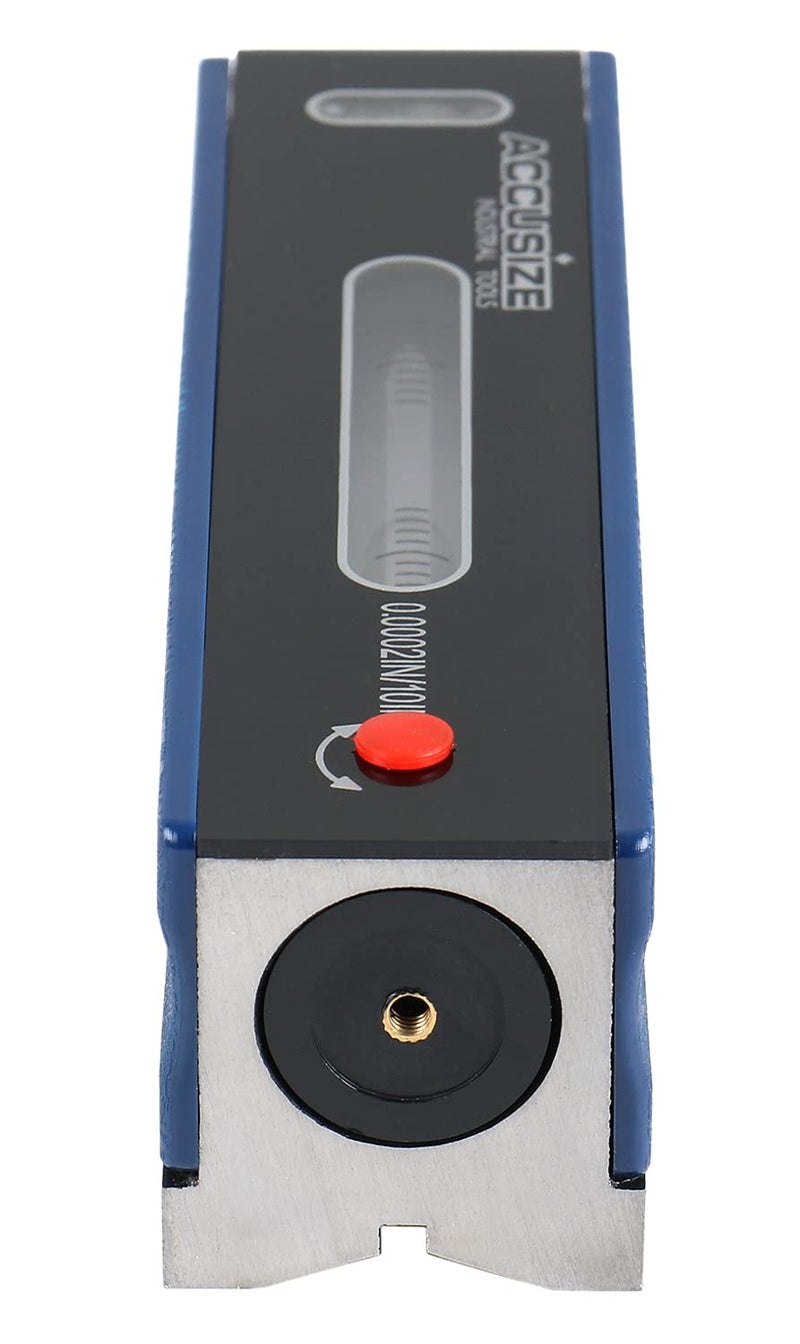 Accusize Industrial Tools أدوات أكسوسيز الصناعية مستوى دقيق 6 بوصة في صندوق مخصص، دقة 0.0002''/10''، S908-C684 - Image 4